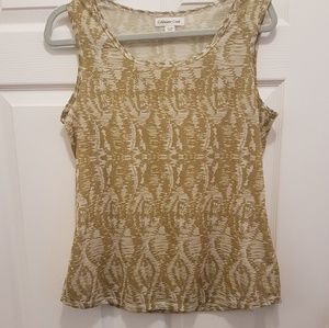 Coldwater Creek Tops - Coldwater Creek Tank Top~Med NWOT green print Coldwater Creek Tops - Coldwater Creek Tank Top~Med NWOT green print